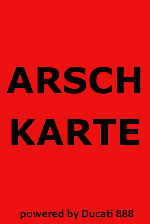 Arschkarte
