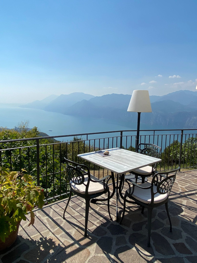 Blick von der Mittelstation Malcesine