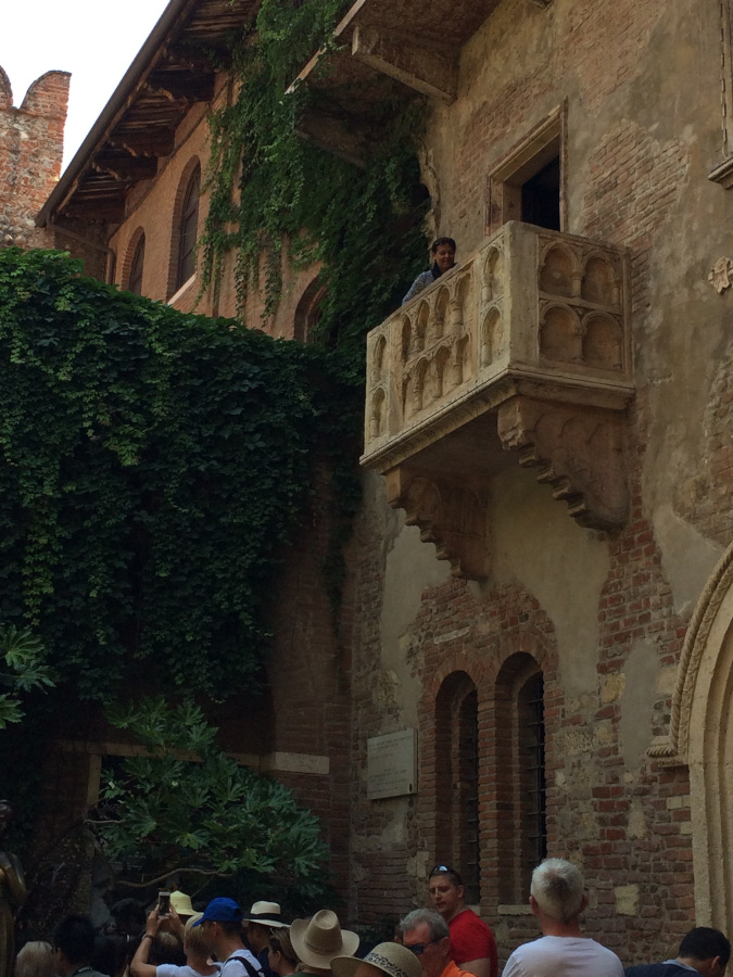 Balkon in Verona
