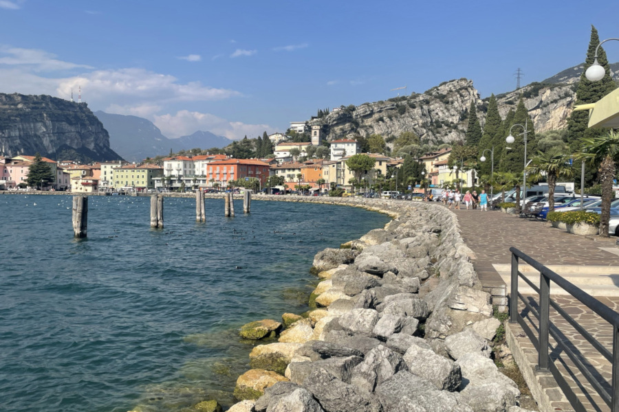 Torbole am Fähranleger